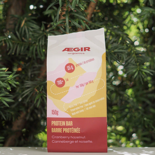 Cranberry Hazelnut Protein Bar