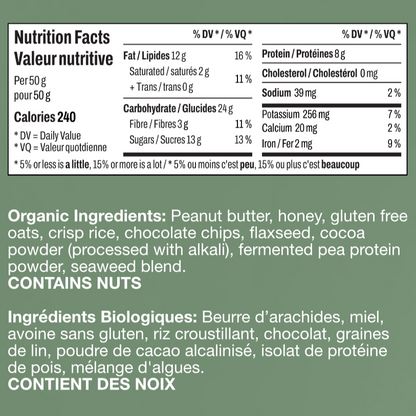 Chocolate Seaweed Protein Bar