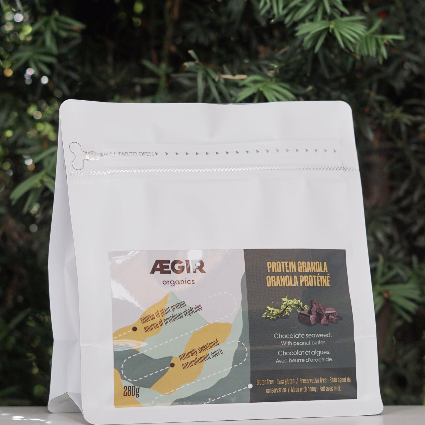 Chocolate Seaweed Protein Granola