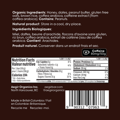 Espresso Energy Bar