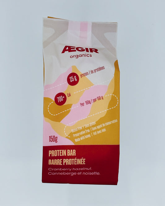Cranberry Hazelnut Protein Bar